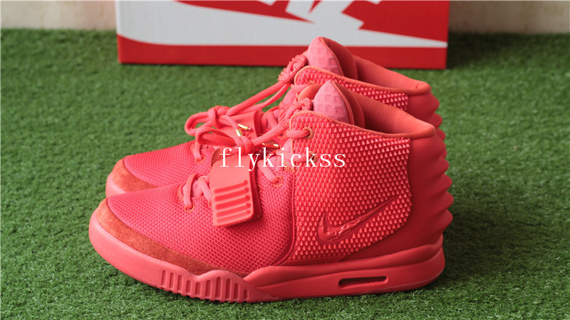 Update Version Nike Air Yeezy 2 Red October Glow